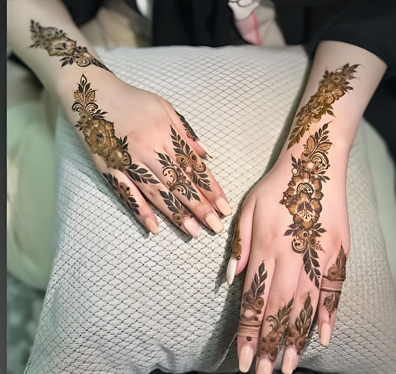 mehendi design simple AND MODERN