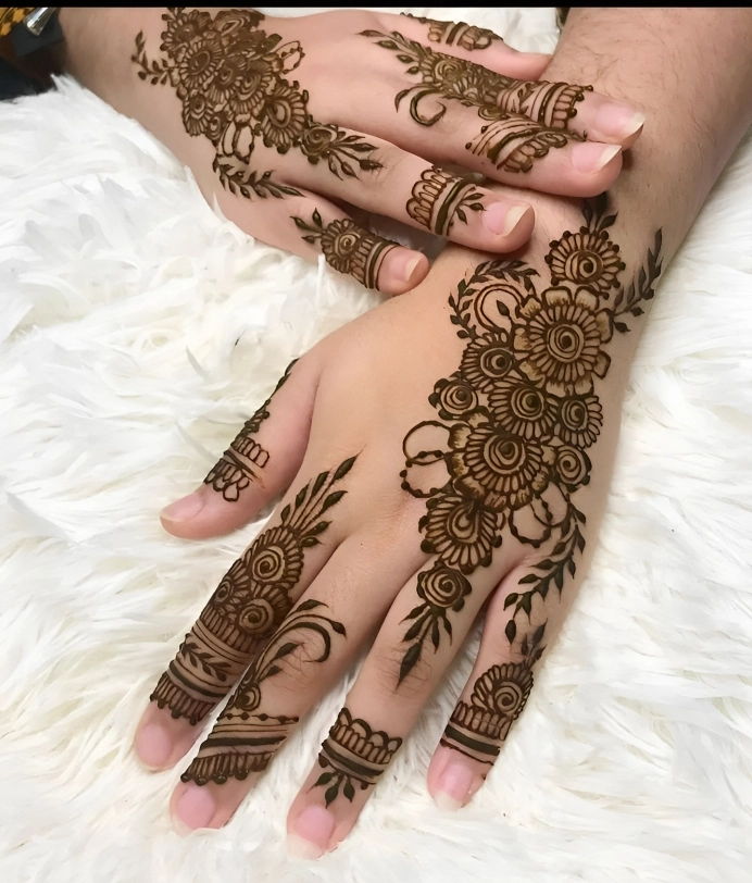 arabic simple mehendi