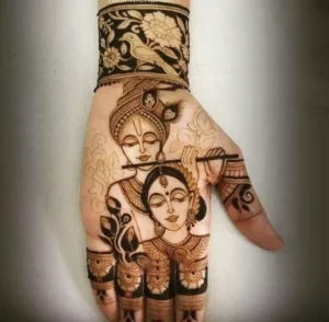 Unique Bridal mehndi design